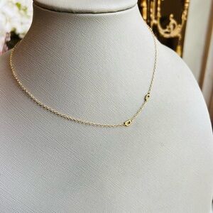 Delicate 14K GF Gold Necklace with ‘C’ & ‘D’ initials